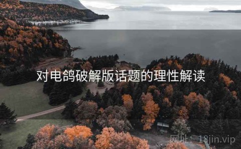 对电鸽破解版话题的理性解读