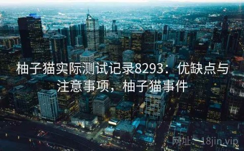 柚子猫实际测试记录8293：优缺点与注意事项，柚子猫事件