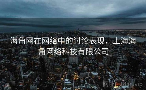 海角网在网络中的讨论表现，上海海角网络科技有限公司