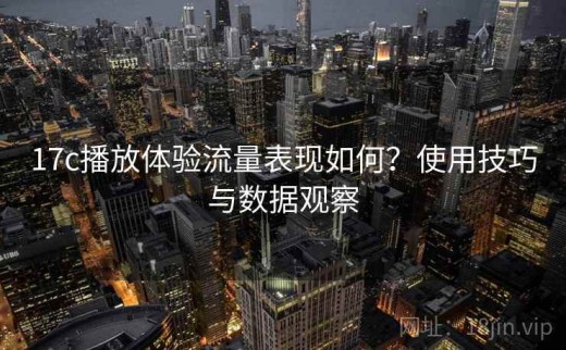 17c播放体验流量表现如何？使用技巧与数据观察