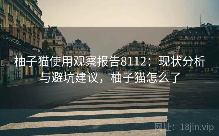 柚子猫使用观察报告8112：现状分析与避坑建议，柚子猫怎么了