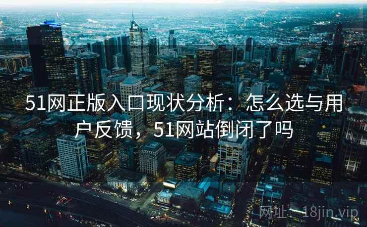 51网正版入口现状分析：怎么选与用户反馈，51网站倒闭了吗