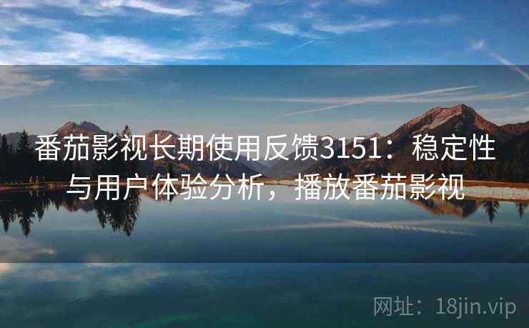 番茄影视长期使用反馈3151：稳定性与用户体验分析，播放番茄影视